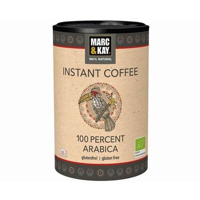 Marc & Kay Instant Coffee kbA - 100 Percent Arabica - 100g