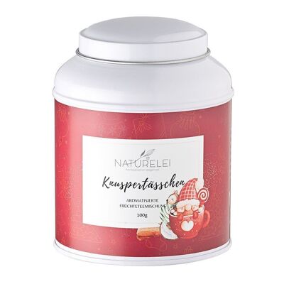 Tasses croquantes - Mélange de thés aux fruits aromatisés - 100g - White Edition