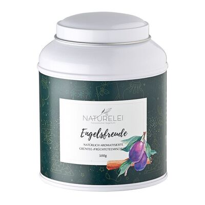 Engelsfreude - Miscela di tè verde/tè alla frutta aromatizzata naturalmente - 100 g - White Edition