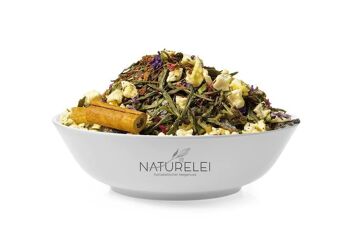 Engelsfreude - Mélange de thé vert/thé aux fruits naturellement aromatisé - 100g - White Edition 4