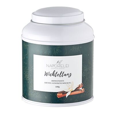 Wichteltanz - mezcla de té verde aromatizada - 100 g - Edición Blanca