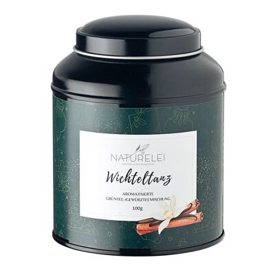 Wichteltanz - mezcla de té verde aromatizada - 100 g - Black Edition