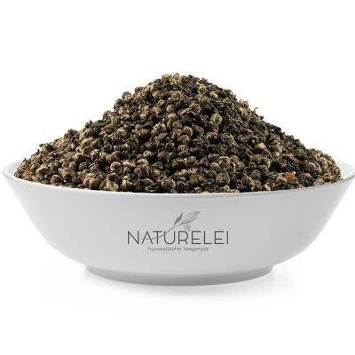 Perle di gelsomino di giada cinese - 500g