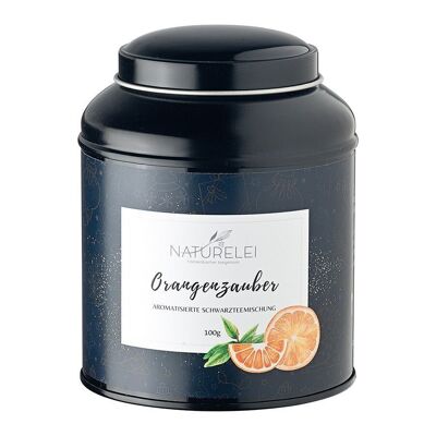 Orange Magic - mezcla de té negro aromatizada - 100 g - Black Edition