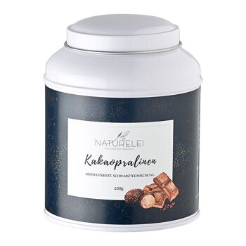 Pralines au cacao - Mélange de thé noir aromatisé - 100g - White Edition 1