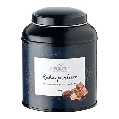 Pralines au cacao - Mélange de thé noir aromatisé - 100g - Black Edition