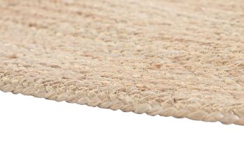 TAPIS JUTE 120X120X1,5 NATUREL TX202099 4