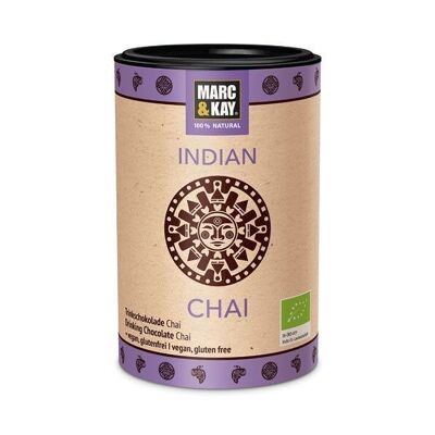 Marc & Kay Chai de chocolate orgánico para beber - Chai indio - 250 g