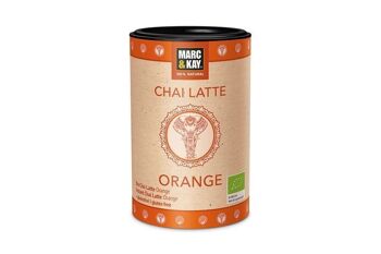 Marc & Kay Chai au Chocolat à Boire Bio - Chai Latte Orange - 250g