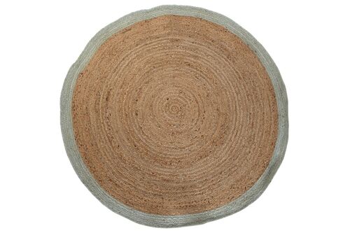 Alfombra Yute Algodon 200X200X1 2300 Gsm Natural TX204438