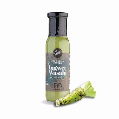 Sauce wasabi au gingembre de Gepp, 250 ml