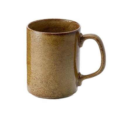 Mug à thé "Akari", bronze, céramique japonaise - 350ml