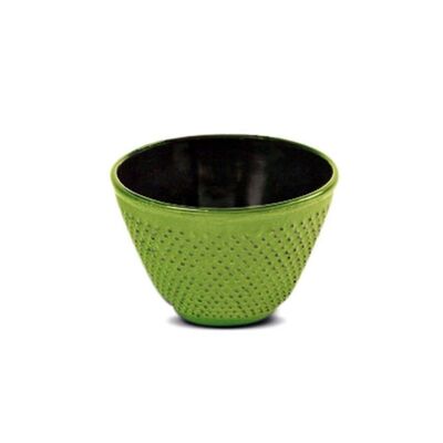 Tea cup "Wushan", light green, enameled cast iron - 100ml
