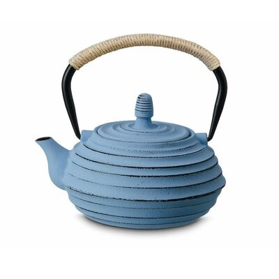 Teapot "Guangxi", blue, cast iron with stainless steel filter - 700ml