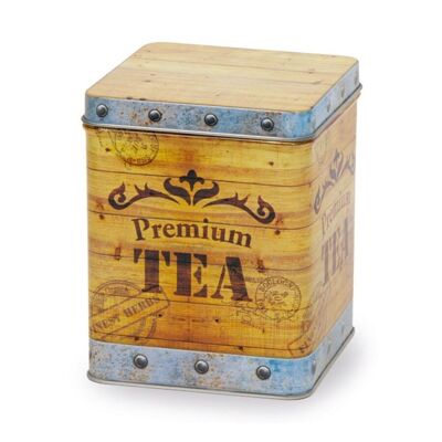 Caja para té "caja de té" - con tapa deslizante - varios. Tamaños - 200g