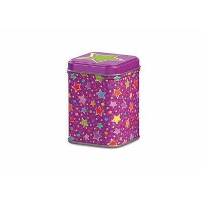 Tea caddy "Star Dance" - with slip lid - various. Sizes - 50g