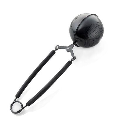 Infusor de té "Ball" negro - 2 tamaños - pequeño Ø 4 cm