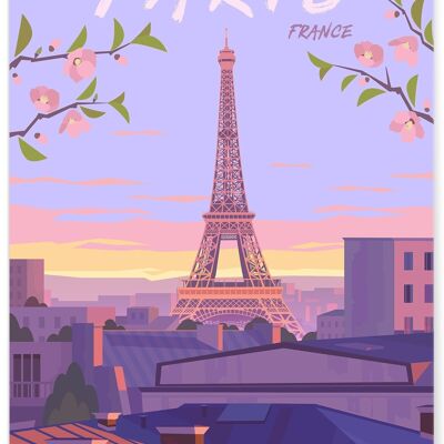 Affiche ville Paris 4