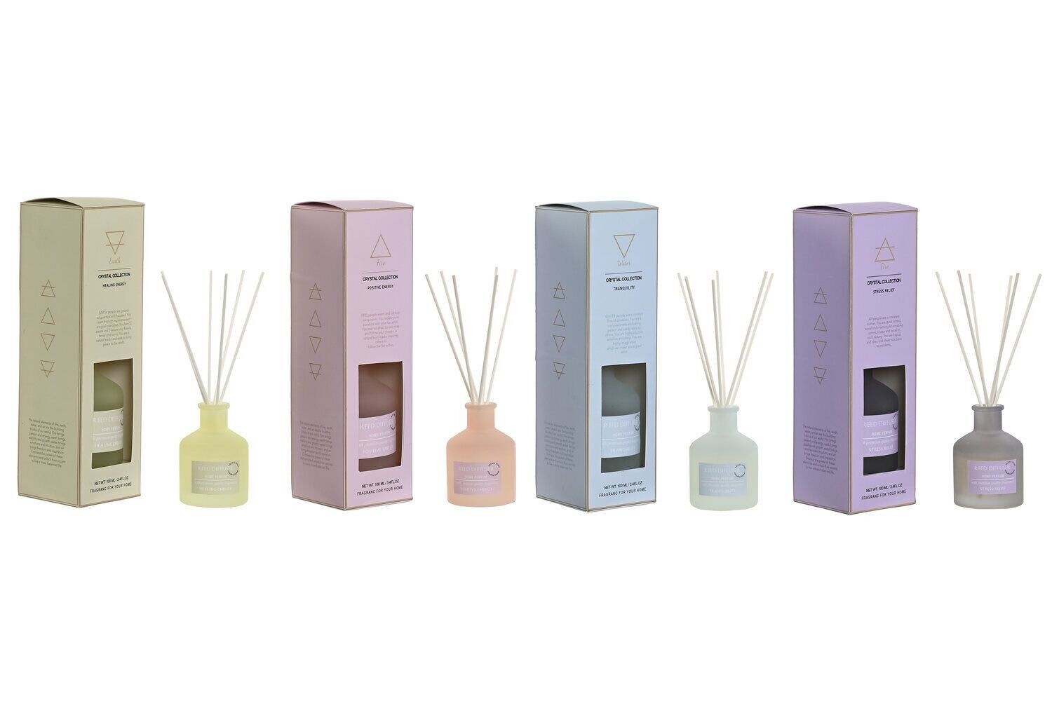 MIKADO GLASS AIR FRESHENER 7X7X23 100 ML, ELEMENT DA213128