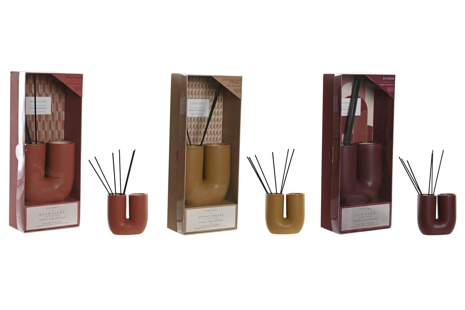 MIKADO STONEWARE AIR FRESHENER 11X6X11 100 ML, VASE 3 S VE203173