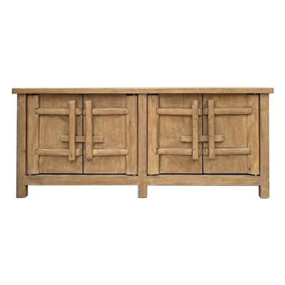 SOLID ELM SIDEBOARD 230X45X96 NATURAL MB213719