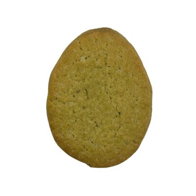 Easter: Matcha and orange “chewable biscuit duo” biscuit
