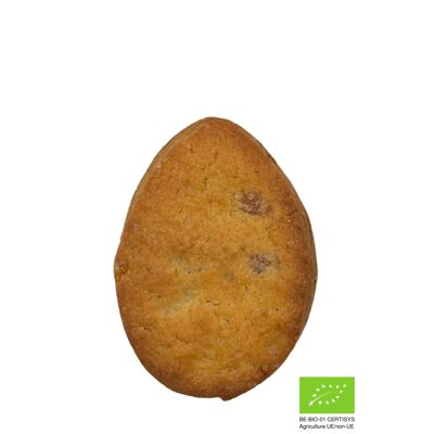 Pasqua: Biscotto “duo di biscotti masticabili” matcha e arancia BIOLOGICA