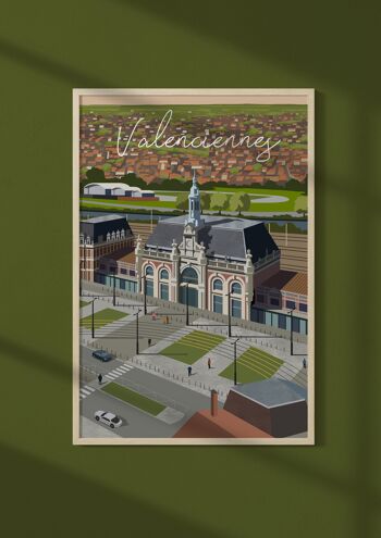 Affiche ville Valenciennes 2 4