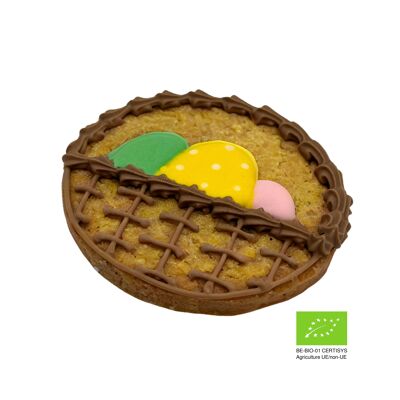 Pasqua: Biscotto “cestino di biscotti” BIO/BIOLOGICO