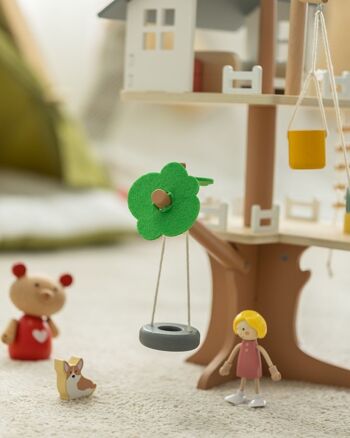 Cabane dans les arbres en bois - Jouets Classic World 3