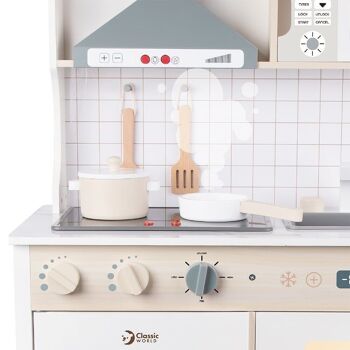 Cuisine enfant moderne en bois 2