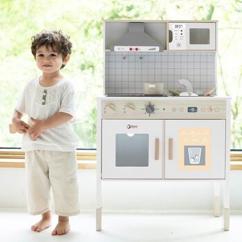 Cuisine enfant moderne en bois 5