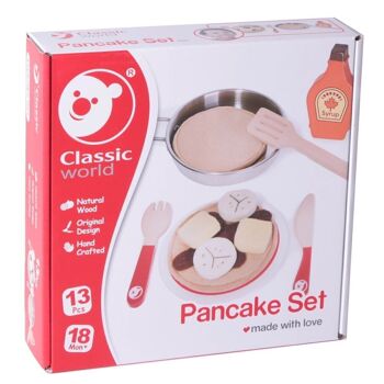 Ensemble de crêpes jouets pour enfants (jeu simolique) 2