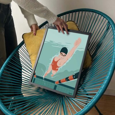 Poster - Schwimmen