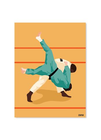 Affiche sport | Judo 2
