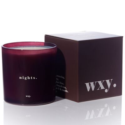 Nights XL 53oz Candle - Bourbon Sugar & Tobacco Leaf