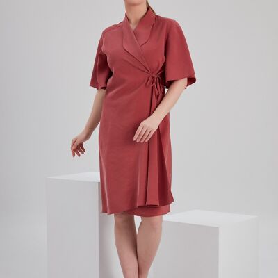 Ley antique red envelope dress