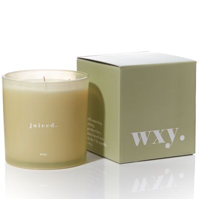 Juiced XL 53oz Candle -Lime Avocado & Cucumber Water