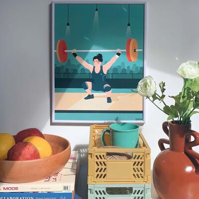 Sports poster | Weightlifting