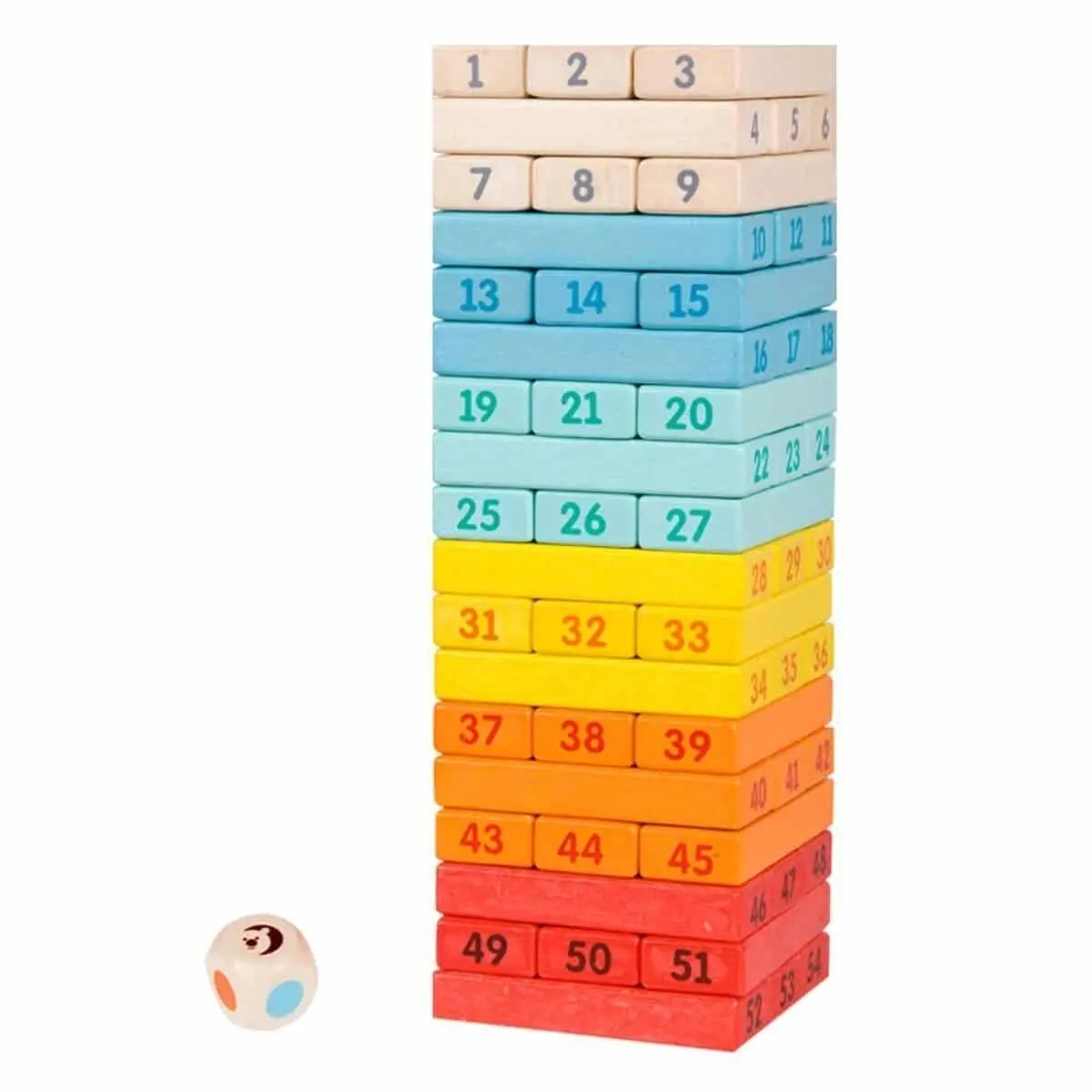 Buy wholesale Wooden colored Jenga, for children
