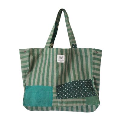 Kantha shopping bag N°373