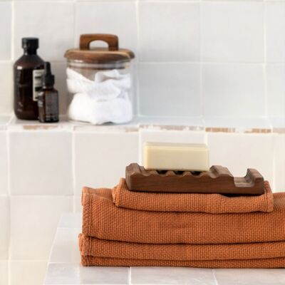 Caramel bath towel