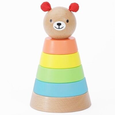 Stackable Pastel Bear - Children's Learning