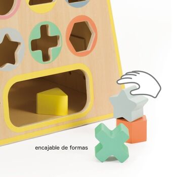 Cube d'activités Art pour l'apprentissage des enfants 6