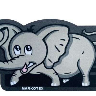 Markotex External Entrance Doormat in Recycled Rubber (ELEPHANT)
