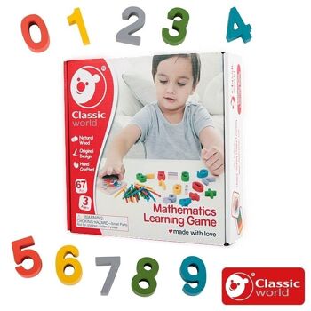 Jeu en bois pour apprendre les mathématiques 3