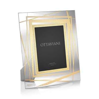 Crystal Photo Frame "The Memory" C/F.Gold