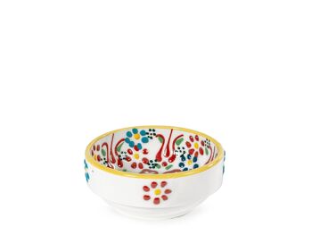 Bol Bazar en grès décoré 8 cm 12