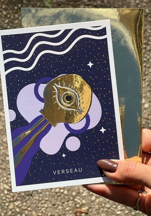 Carte Signe Verseau