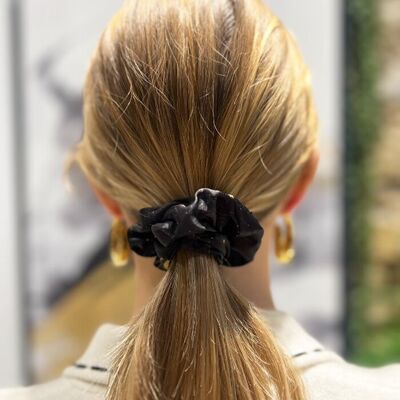 Cosmic Black Scrunchie